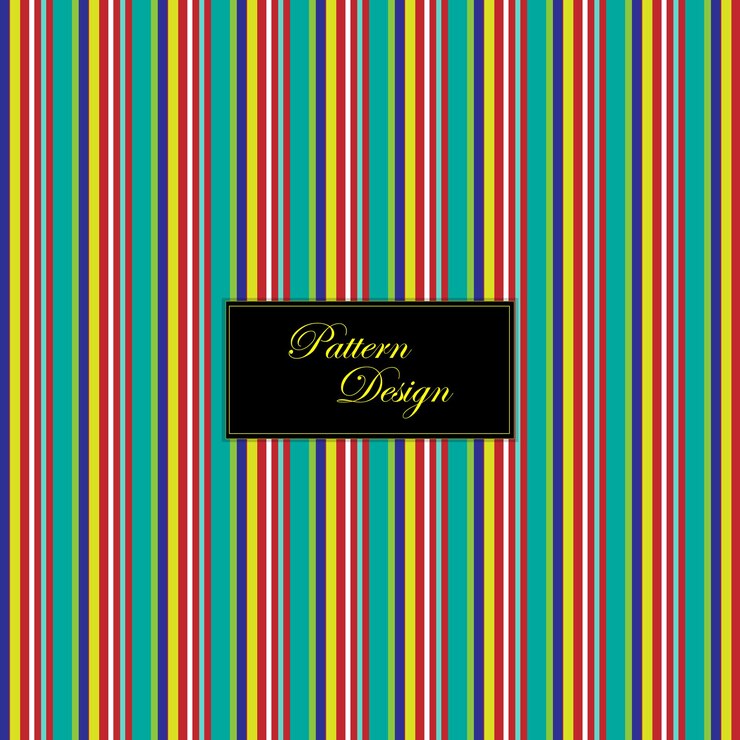 Vector patrón de rayas de rayas verticales rayas horizontales rayas de colores