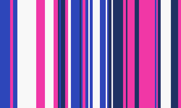 Patrón de rayas verticales líneas delgadas y gruesas de colores rayas irregulares de fondo vectorial textura sin costuras diseño geométrico a rayas abstractas en colores brillantes