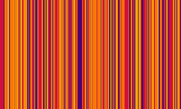 Patrón de rayas verticales líneas delgadas y gruesas de colores rayas irregulares de fondo vectorial textura sin costuras diseño geométrico a rayas abstractas en colores brillantes