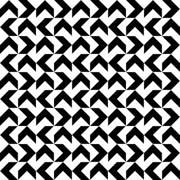 Patrón de rayas en zigzag en blanco y negro. Patrón geométrico repetitivo de zigzag.