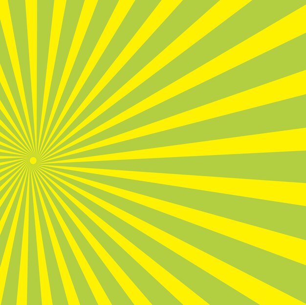Patrón de rayos de sol radiales fondo aislado