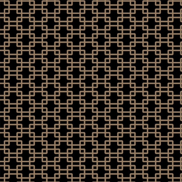 patrón rectangular de color marrón abstracto simple sobre un fondo de color negro