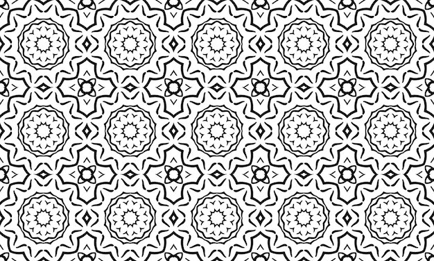 patrón repetido diseño color negro arte vectorial
