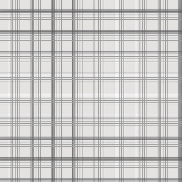 Un patrón repetido de líneas de intersección de gris claro y gris oscuro que crean un arte a cuadros o a cuadros