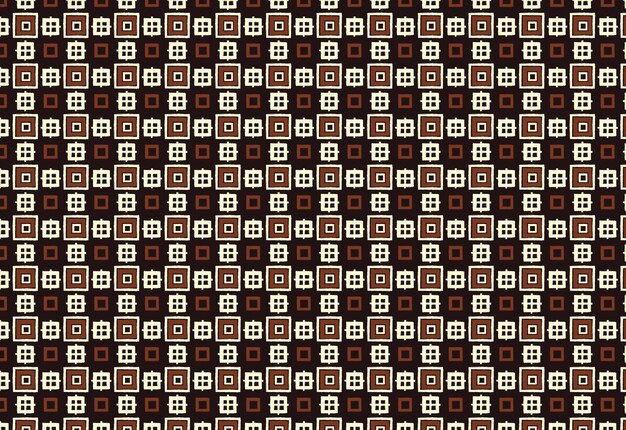 Patrón repetitivo de cuadrados marrones y beige dispuestos en una cuadrícula