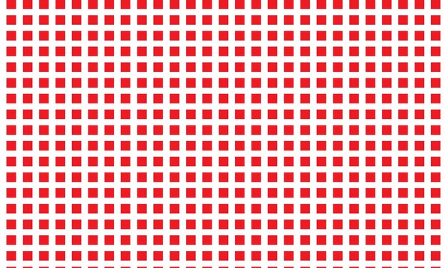 un patrón rojo y blanco con cuadrados que dicen quot rectángulo quot