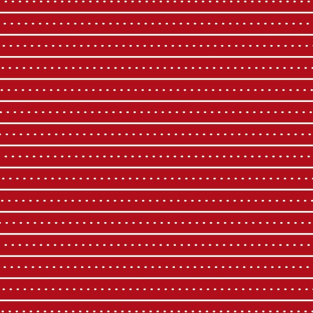 Patrón rojo sin costuras con líneas horizontales