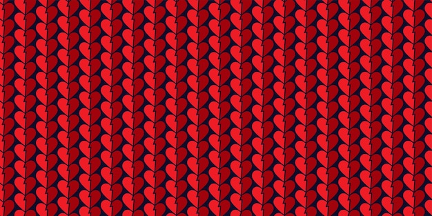 Patrón romántico sin costuras con dibujo a mano para el diseño de tarjetas postales imprimir cartel de fiesta de San Valentín