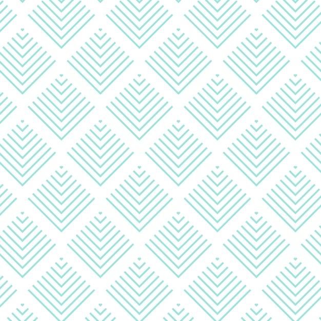 Patrón con rombo de menta en fondo blanco ornamento vectorial de moda sin costuras