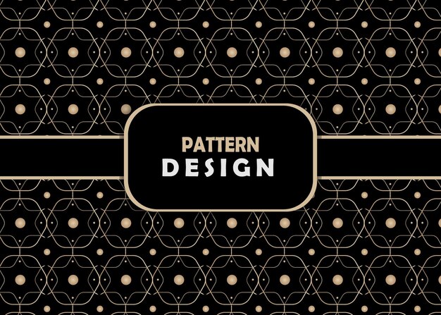 Patrón de ropa de diseño de fondo de lujo