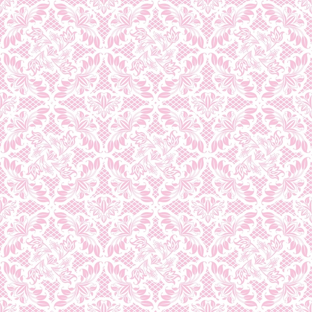 Patrón rosa ornamental