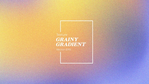 Patrón de ruido de fondo granulado Vector de textura de gradiente de punto amarillo naranja