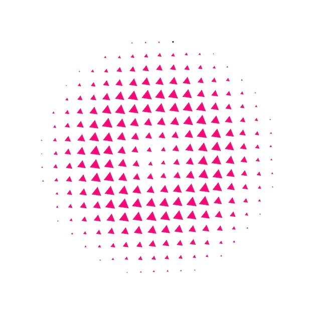 Patrón de semitono abstracto vectorial