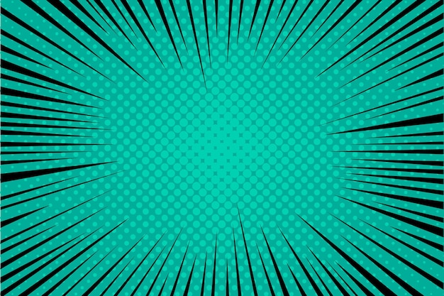 Patrón de semitono de estilo de dibujos animados abstracto. Fondo cómico. Telón de fondo punteado con círculos, puntos, punto a pequeña escala. Elemento de diseño para banners web, fondos de pantalla, tarjetas, carteles, sitios. color verde