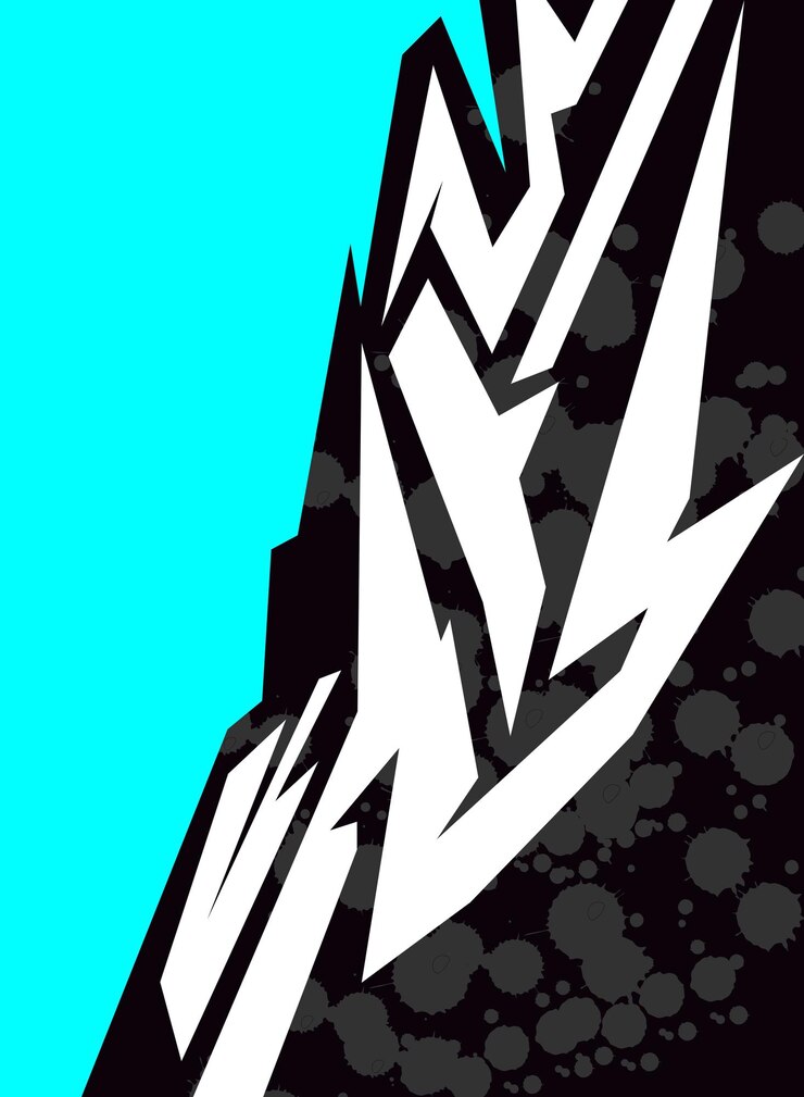 Vector patrón de sublimación de grunge abstracto para el uniforme sporst