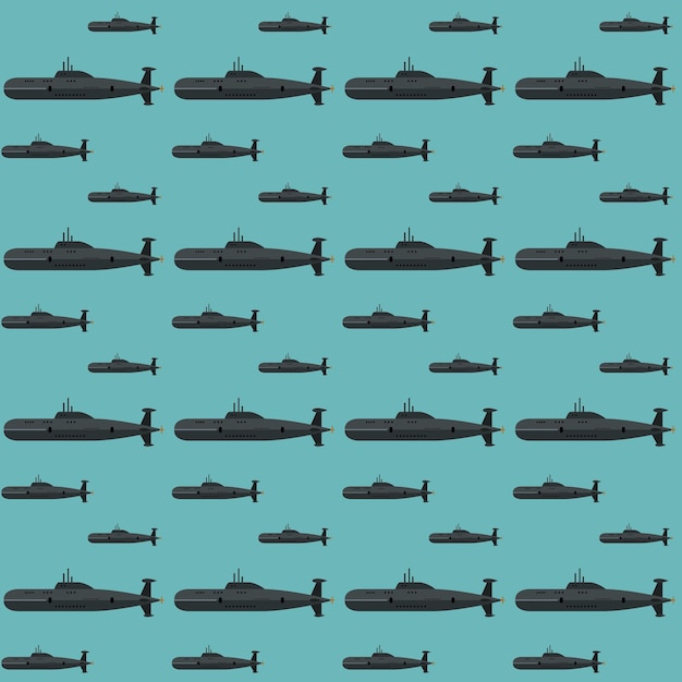 Patrón submarino vectorial