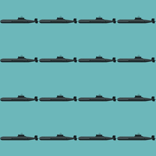 Patrón submarino vectorial