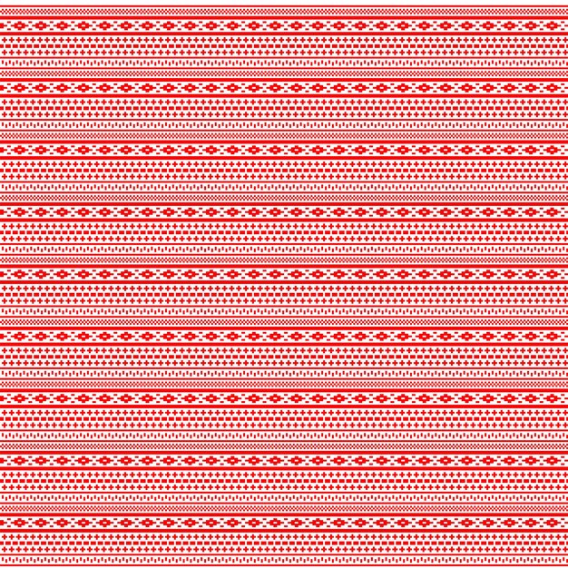 Patrón de suéter jacquard para diseño de vector de patrón de píxeles de punto plano