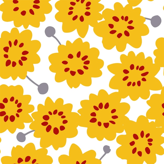 Patrón de superficie transparente floral abstracto vintage retro vectorial para productos o impresiones en papel de regalo