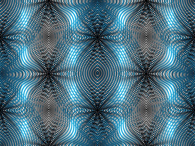 Patrón de superposición sin fin de rayas brillantes vectoriales, fondo geométrico continuo de arte con líneas gráficas.
