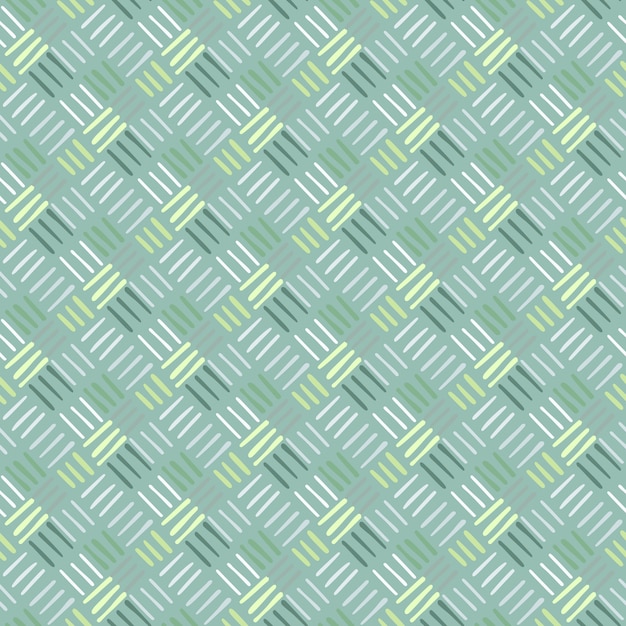 Patrón de tablero geométrico transparente con líneas diagonales azules y verdes.