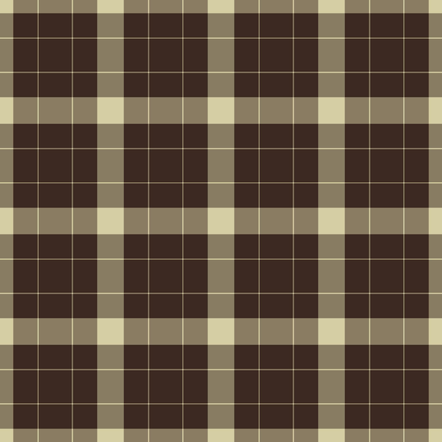 Patrón de tartan sin costuras de comprobación de la textura de fondo con un textil de cuadros vectoriales de tela