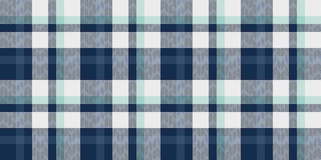 El patrón de tartan del día de la independencia, la textura de la tela de la marca, el chequeo del textil, el fondo Grunge, el cuadrado vectorial, sin costuras en colores oscuros y blancos.
