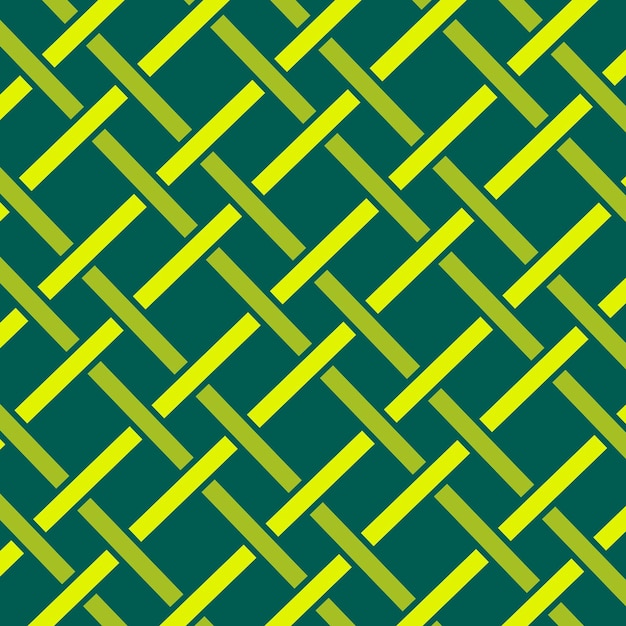 Patrón de tejido vectorial sin costuras fondo lineal con líneas cruzadas azulejos textiles de punto repetidos