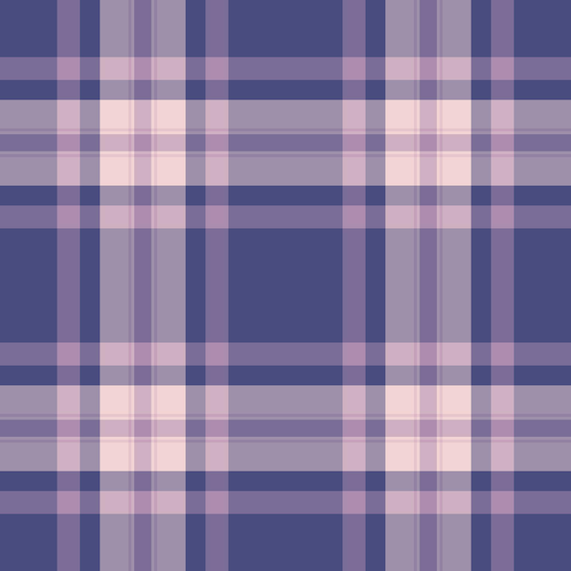 Patrón de tela de cheque de cazador de tartan vectorial abierto Textura superior Fondo textil sin costuras en colores pastel y claros