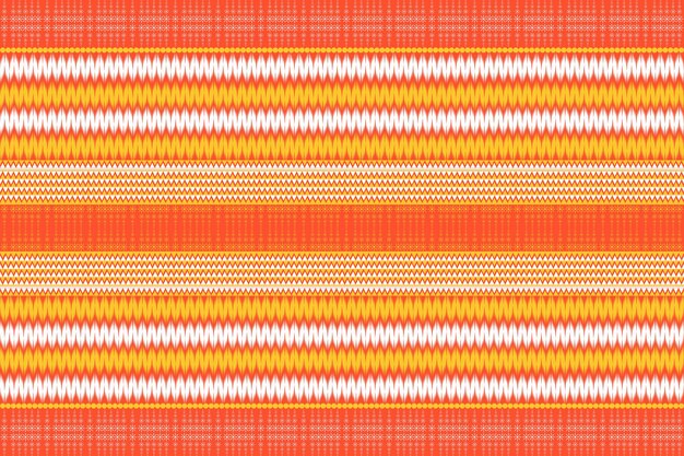 Patrón de tela sin costuras triángulos abstractos geométricos amarillo naranja blanco para alfombras textiles estampadas