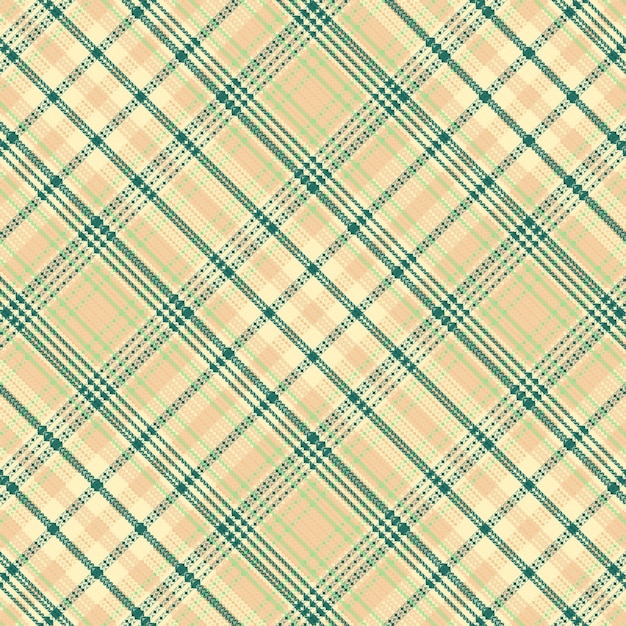 Patrón de tela escocesa de tartán con textura y color de la naturaleza Ilustración vectorial