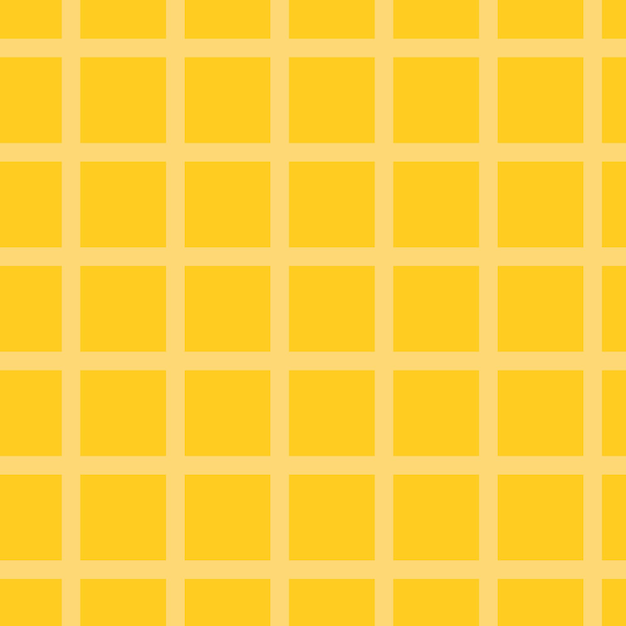 Patrón de tela escocesa transparente de vector Fondo retro amarillo