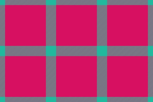 Patrón de tela escocesa Vector de verificación de fondo Textura inconsútil textil tartán