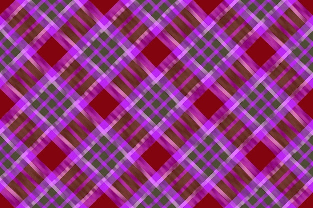 Patrón tela tartán Vector tela escocesa Comprobar fondo textura transparente