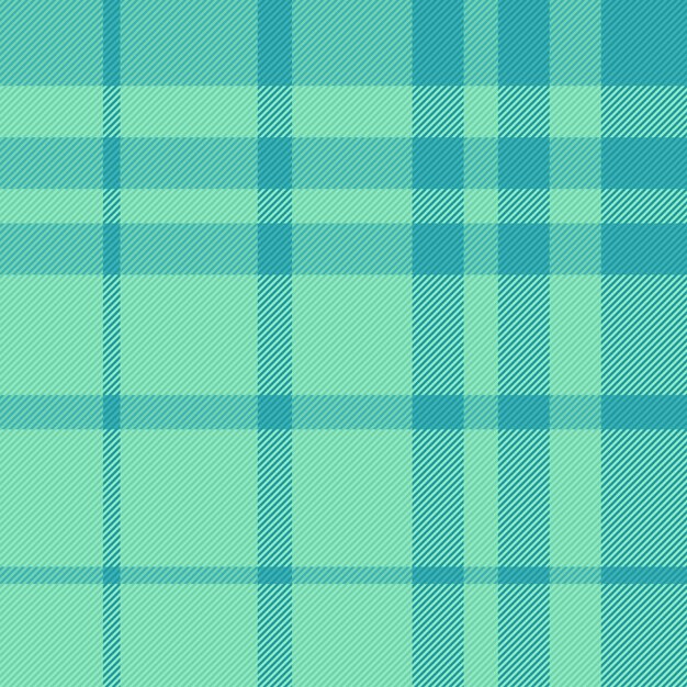 Patrón de tela textil Textura de vector de tartán Fondo de verificación sin costuras a cuadros
