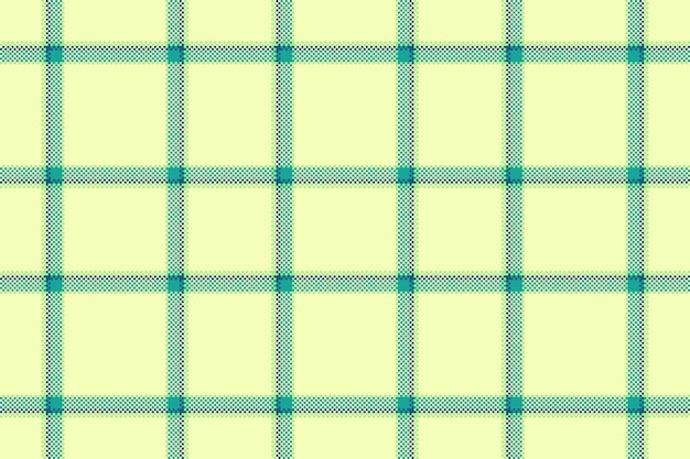 Patrón de tela de textura de vector de cuadros de fondo con un tartán textil de cuadros sin costuras
