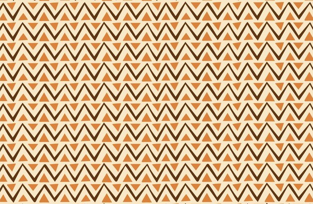 Patrón de tela tribal Zig Zag