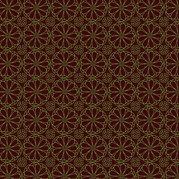 Patrón textil abstracto fondo geométrico patrón de lujo textura vectorial floral