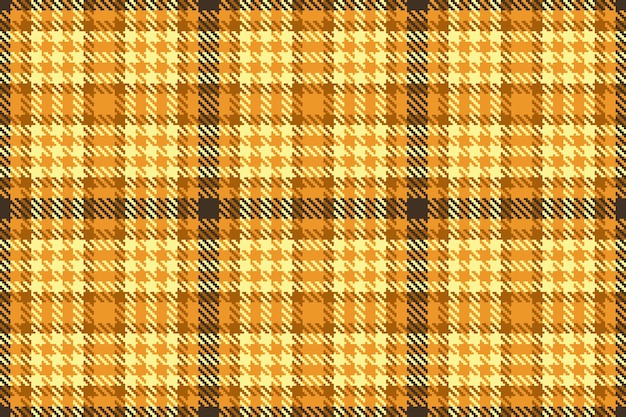 Patrón textil a cuadros de tartán sin costuras con una tela de fondo de textura vectorial