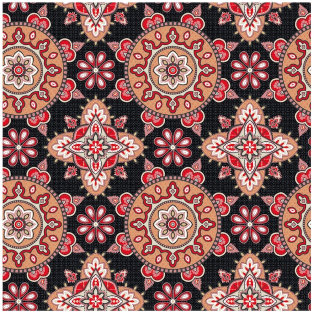 Patrón textil para diseños gráficos.
