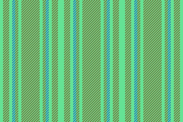 Patrón textil de fondo de líneas verticales de rayas con una textura de tela vectorial sin costuras en colores turquesa y amarillo