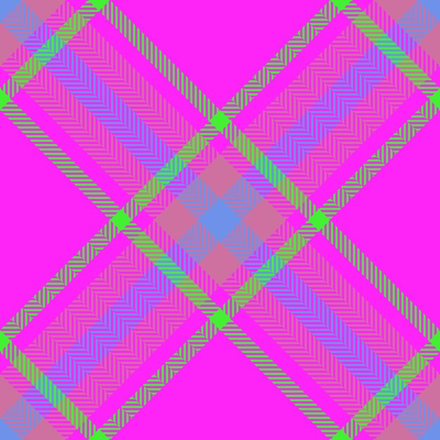 Patrón textil tartán tela cuadros cuadros textura vector fondo transparente