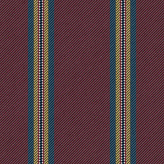 Patrón textil de tela de líneas de fondo verticales con una textura transparente de vector de rayas en colores cian y rojo