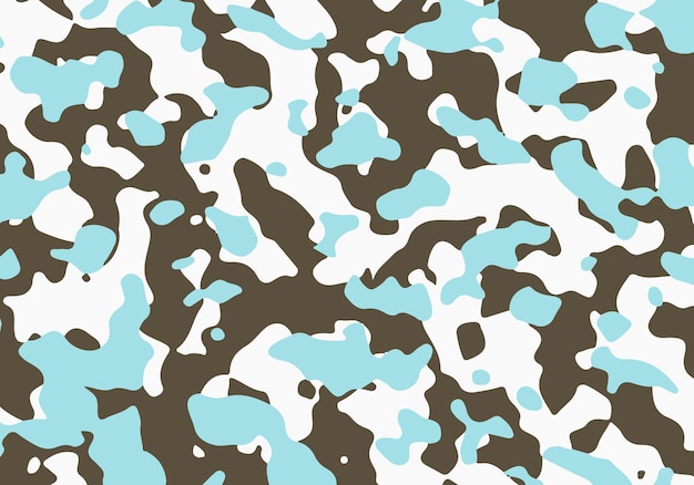 Patrón de textura de camuflaje fondo militar moderno abstracto sin fin para tela y estampado textil de moda