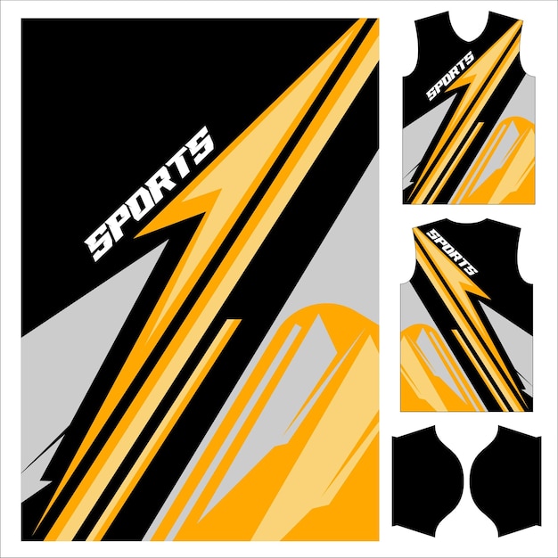 Patrón de textura de diseño de jersey deportivo para envoltura de automóvil ciclismo correr motocross racing camiseta resumen