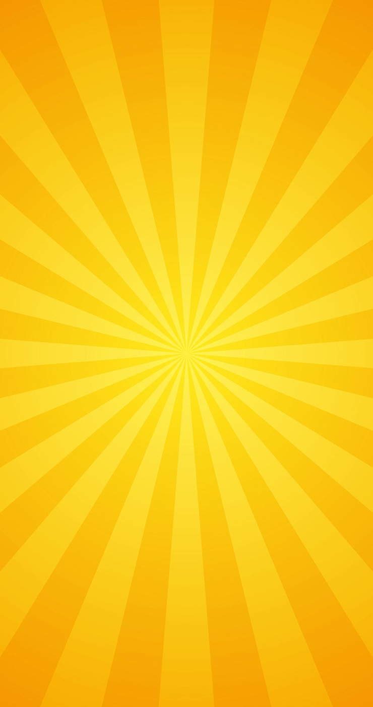 Vector patrón de textura de efecto de explosión solar amarillo en un fondo plano vectorial vertical en blanco