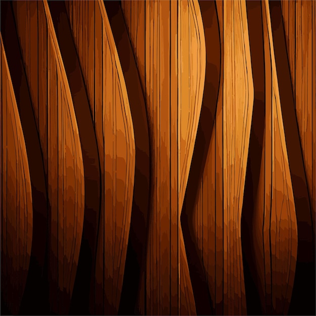 Vector patrón de textura de fibra de fondo de tablón de textura de madera realista vector