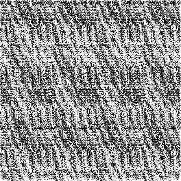 Patrón de textura holgada Fondo abstracto en blanco y negro