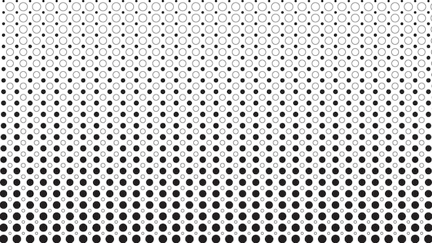 Patrón de textura de medio tono de fondo imagen vectorial en blanco y negro para telón de fondo o estilo de moda