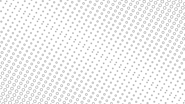 Patrón de textura de medio tono de fondo imagen vectorial en blanco y negro para telón de fondo o estilo de moda